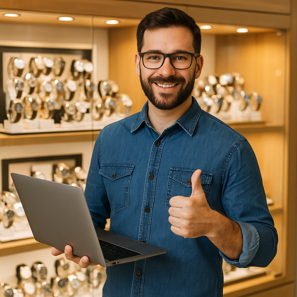 خدمات سئو سایت ساعت فروشی